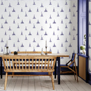 Cardinal Wallpaper, Signature Blue