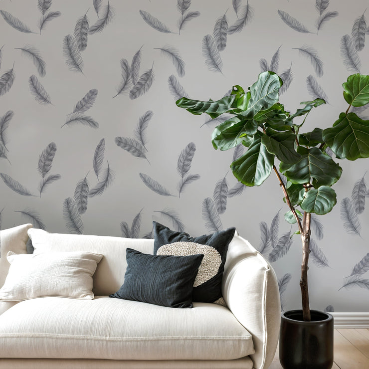 Newtown Creek Wallpaper, Pebble Grey