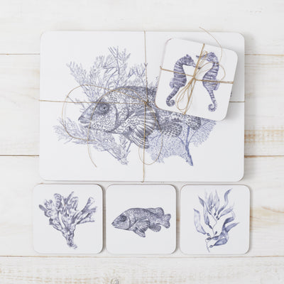 Seaview Coaster Set (4x)