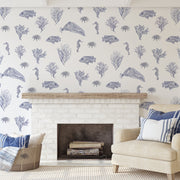 Solent Snapper Signature Blue Wallpaper