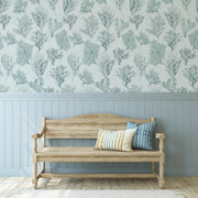 Kelp Forest Wallpaper, Sea Clay Grey